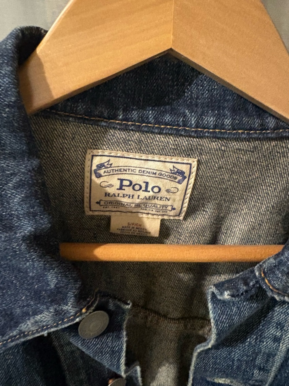 Polo by Ralph Lauren Men’s Denim Jacket - Dark Blue